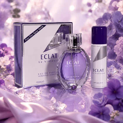 خرید ادکلن Eclat La Violette ست عطر و اسپری زنانه 100 میل