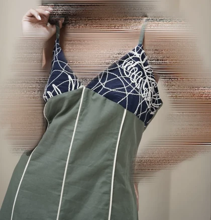 پیراهن دوبنده کوبیسمی