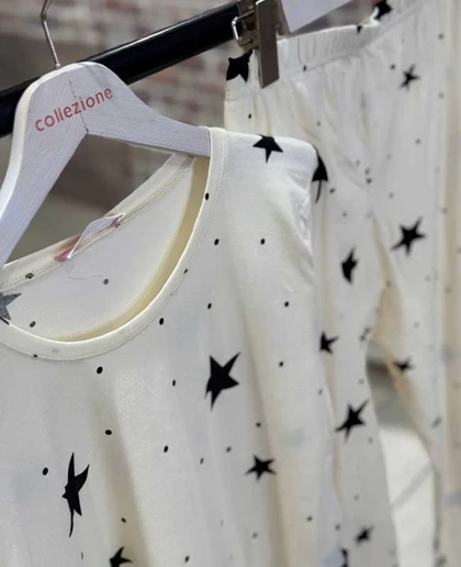 بلوز شلوار دخترانه سکسن کد41151-K