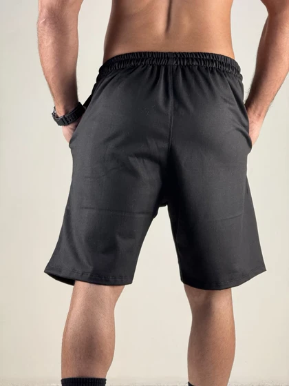 شلوارک طرح NIKE بگ مشکی