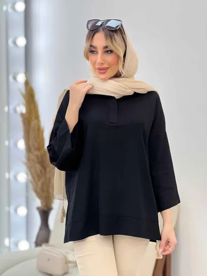 شومیز جلو بسته دو تکه