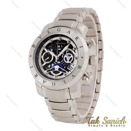 ساعت زنانه بولگاری سه موتوره نقره ای Bvlgari-5726-G