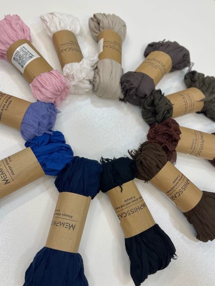 شال نخی تابستانه دور ریش