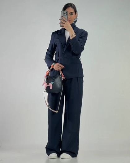 کت و شلوار دو بند کد 800023