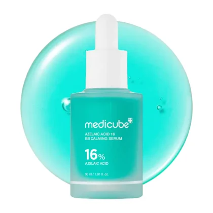 سرم آزلایک اسید کالمینگ ضد التهاب و لک مدی کیوب medicube