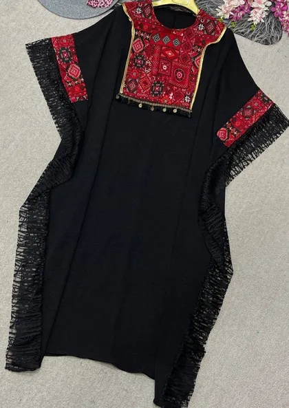 مانتو عبایی نازگل کد 9778