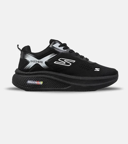 کتانی اسکیچرز Go Run Elevate مشکی مدل 9505 کفش ورزشی مردانه و زنانه