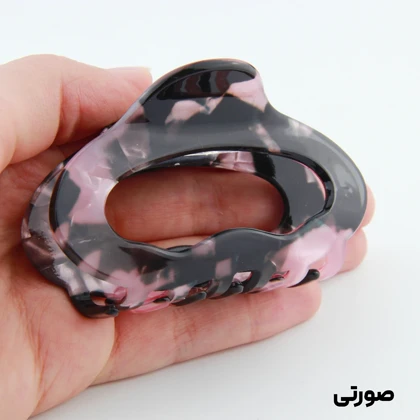 کلیپس دخترانه مدل منحنی آبرنگی بزرگ
