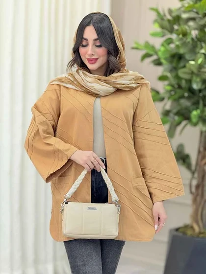 مانتو برش‌دار بغل چاک