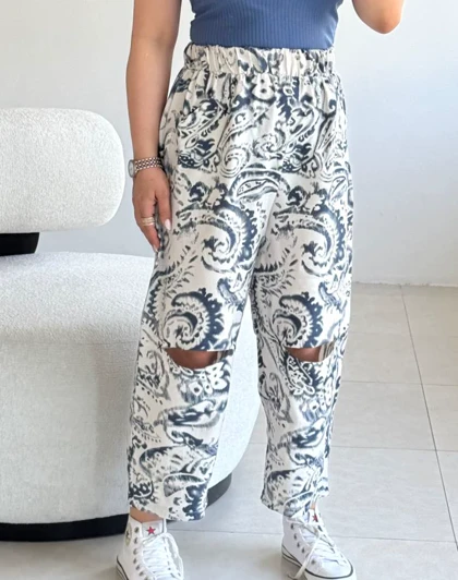 شلوار پارچه‌ای سندبادی