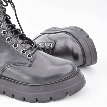 نیم بوت زنانه استرادیواریوس مدل00002-Stradivarius-Flat-Ankle-Boots