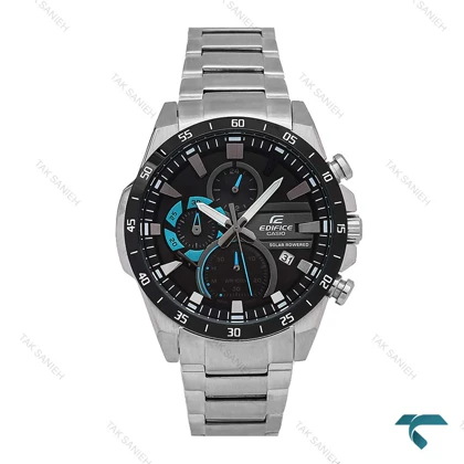 ساعت کاسیو ادیفایس EQS-940 مردانه سیلور مشکی Casio-6660-G