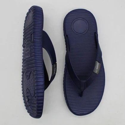 دمپایی لاانگشتی مردانه نیکتا مدل 149 سرمه ای