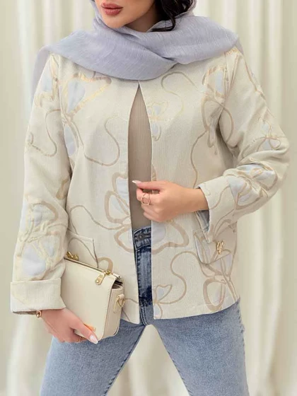 کت ژاکارد نازنین