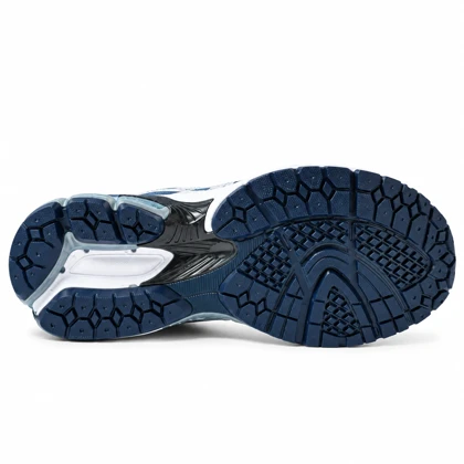 کتانی اسپرت مردانه مدل نیوبالانس 1906 New Balance رنگ سفید سرمه‌ای کد 51509