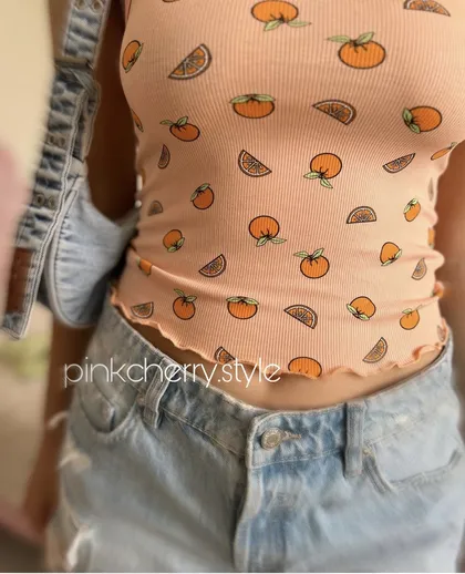 تاپ های میوه ای تابستانی🍓🍊✨🧊