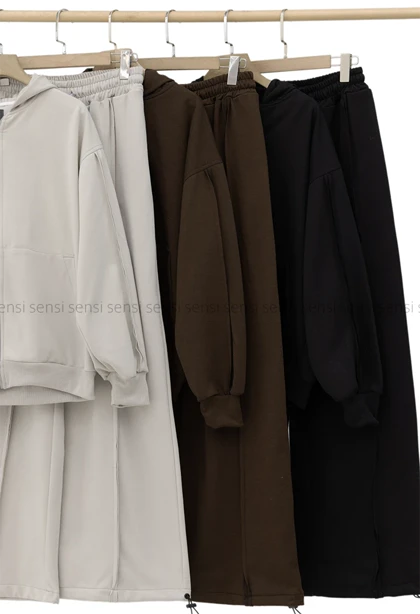 ست سویشرت شلوار داخل کرک کد1004283