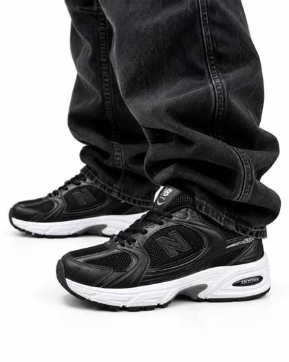 کتانی مردانه مدل نیوبالانس 530 مشکی سفید (کیفیت درحد مستر) New Balance