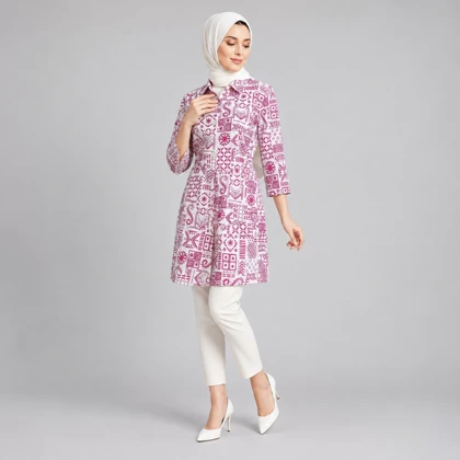 مانتو زنانه لینن گندم کد 83