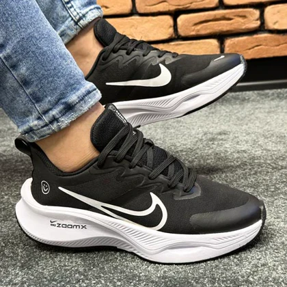 کتانی اسپرت مردانه مدل نایک زوم NIKE_ZOOM رنگ مشکی