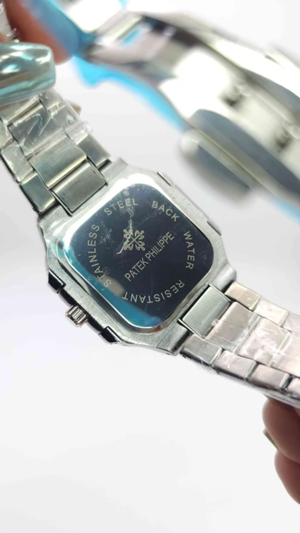 ساعت مچی مردانه پتک فیلیپ Patek Philippe تمام استیل رنگ ثابت