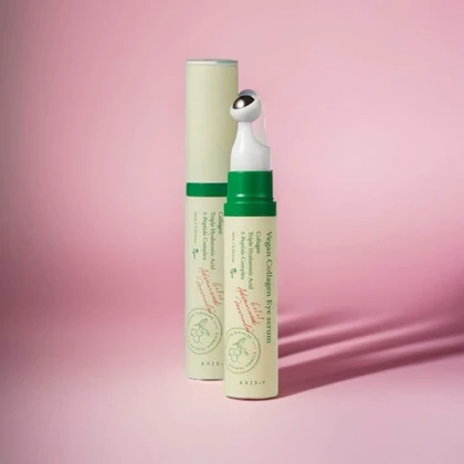 سرم ضد چروک و روشن کننده دور چشم کلاژن اکسیس وای 10میل Axis-Y Vegan Collagen Eye Serum