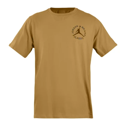 تیشرت ورزشی مردانه جردن مدل Mub-0703 خردلی