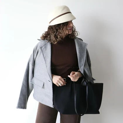 کت پشمی مدل هات چاکلت