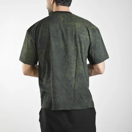 تیشرت اسپرت بتمن مدل SPL-4A0018 یشمی