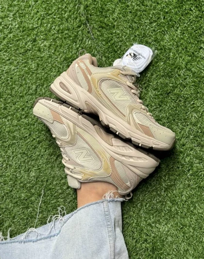 کتانی ویتنامی نیوبالانس 530 بژ New balance 530 beige