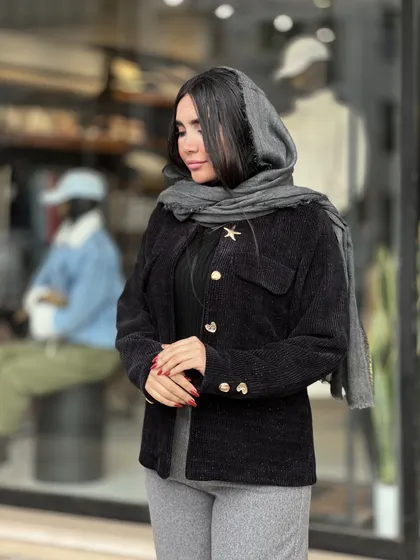 کت مخمل کوبیده کلاسیک کد 694