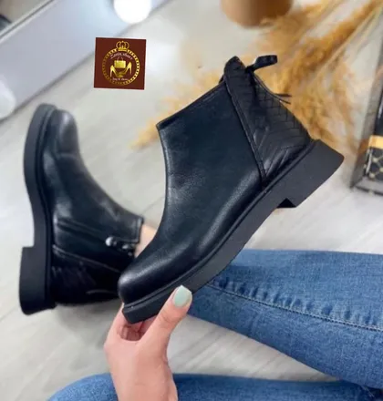 نیم بوت زنانه بغل زیپی F 124