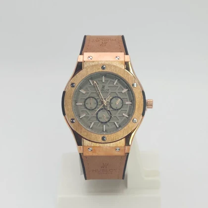 ساعت مچی مردانه هابلوت Hublot با سبک 3موتوره و موتور کوارتز ژاپن