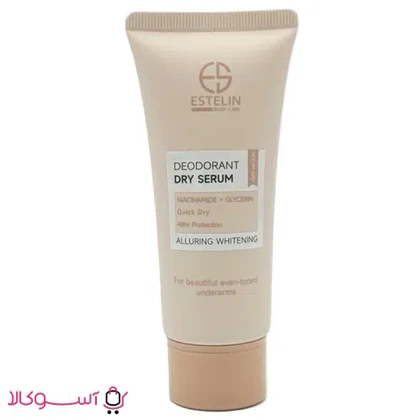 سرم ضد تعریق دئودرانت استلین مدل نیاسینامید (کرم) حجم 60 میل