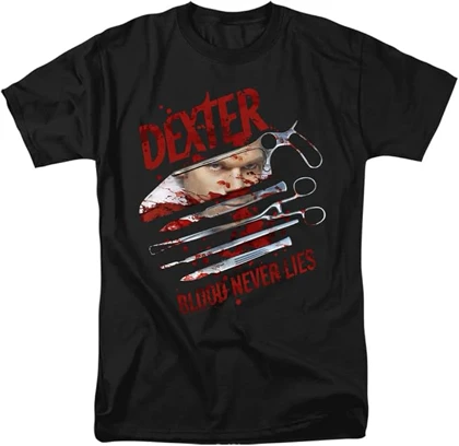 تیشرت دکستر | Popfunk Classic Dexter Blood Never Lies کد 234912