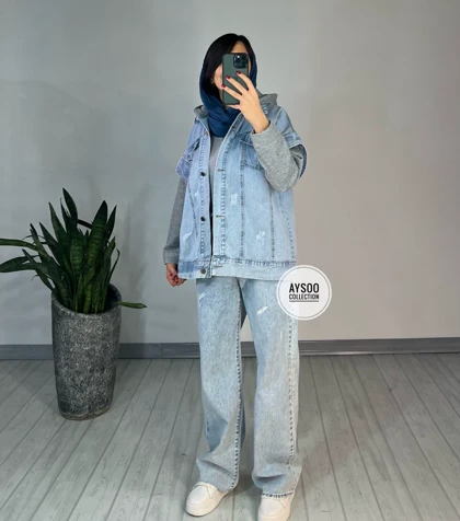 کت جین ترکیب با دورس 2