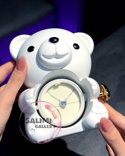 باکس گل رز خرسی