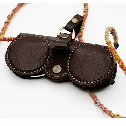 هولدر چرمی عینک