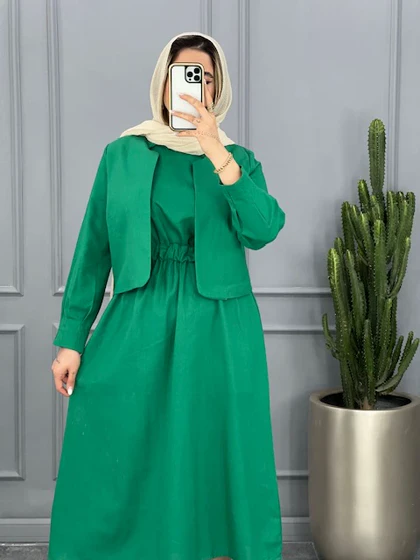 کت وسارافون کمرکش(16)کد3623