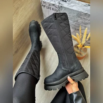 بوت کاپشنی لوزی _ 1302