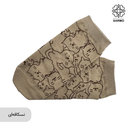 جوراب طرح گربه مچی
