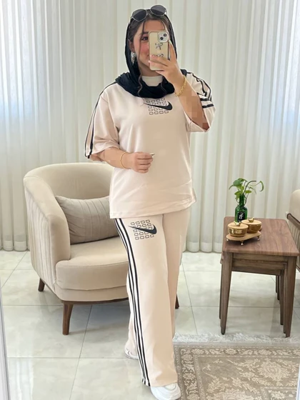 ست زنانه و دخترانه اسپرت بیرونی کد 441