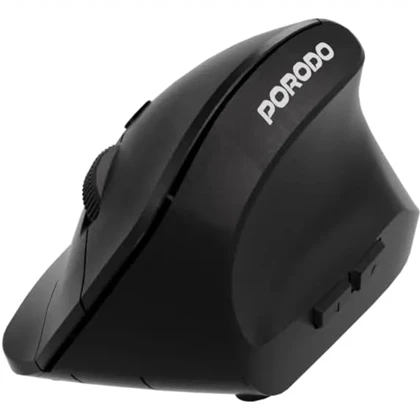 موس بی سیم عمودی پورودو Porodo مدل PD-ETK05-BK