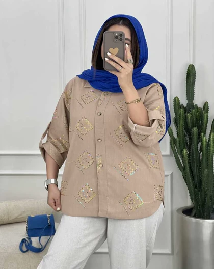 شومیز شارلوت (30) کد 3773