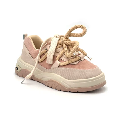 کفش اسپرت دخترانه مدل sneaker - 0024_Pink