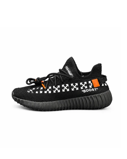کتانی مردانه آدیداس مدل یزی بوست مشکی تمام Adidas Yeezy Boost 350