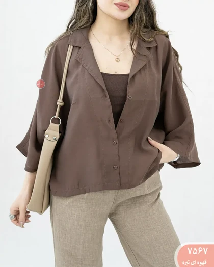 شومیز باکسی بیانکا 7567