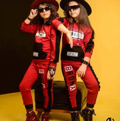 هودی شلوار بچه گانه برون ایکسست خواهربرادری