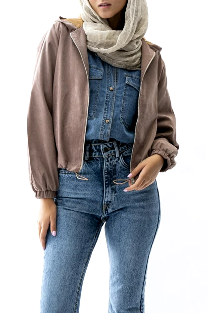 سویشرت کلاه دار گت دار زنانه