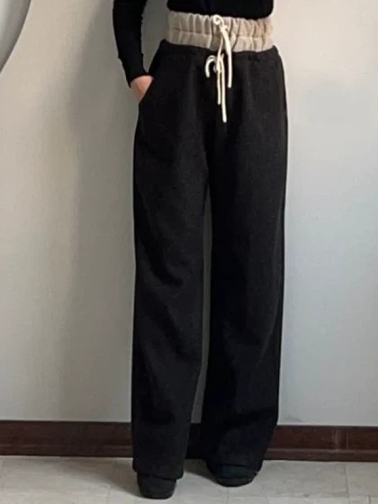 شلوار فوتر دوکمر 7701